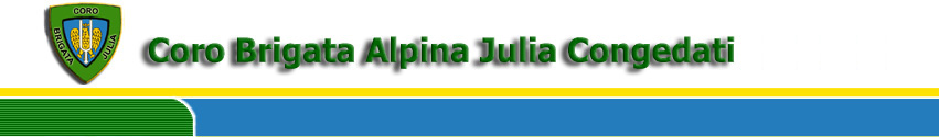 Coro Brigata Alpina Julia Congedati